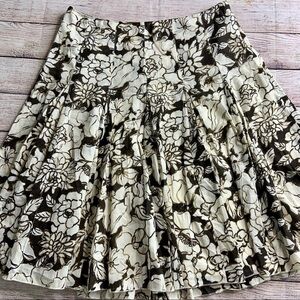 Ann Taylor Cotton Floral Skirt 6